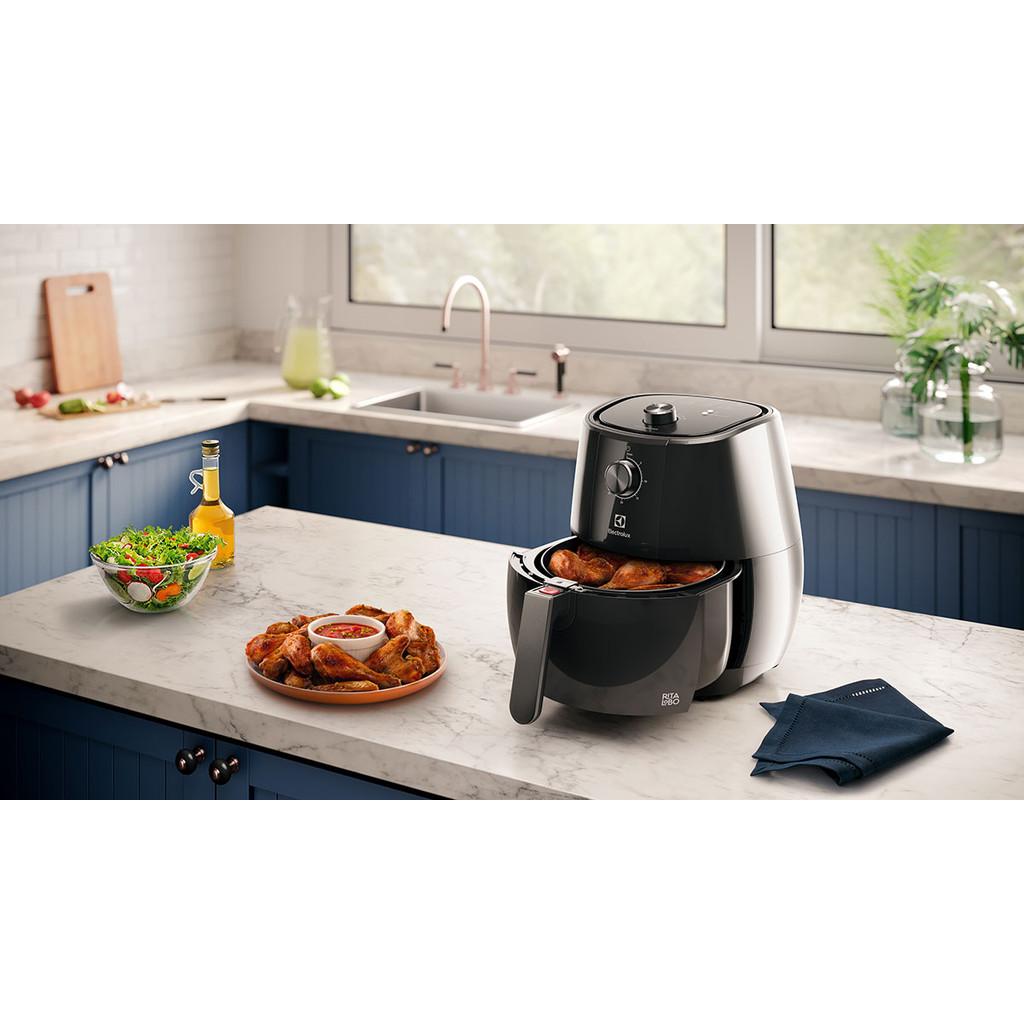 Fritadeira Elétrica Airfryer Efficient 3,2L 110V e Protetor Descartável antiaderente