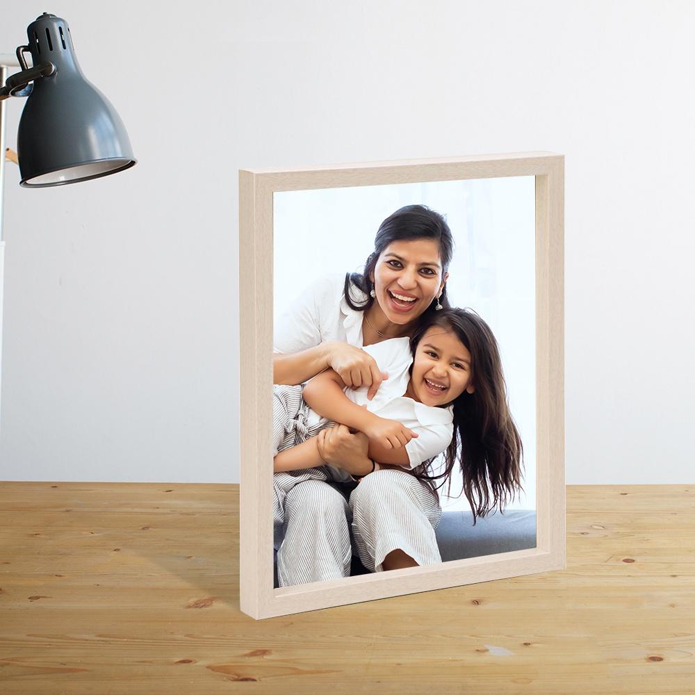 Porta-retrato em mdf com linho - 10x15