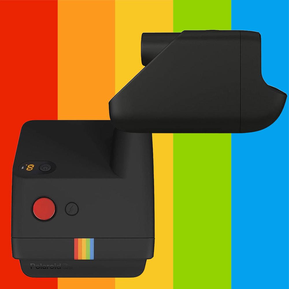 Câmera Instantânea Polaroid Go Com Dupla Exposição E Espelho Para Selfie