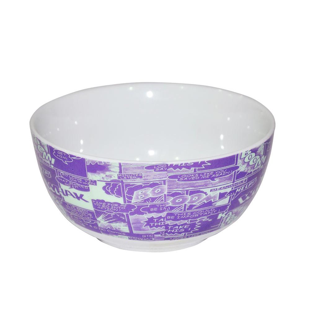 Set 2 Pcs Bowl Porcelana DC Joker C Baralho Fd Roxa