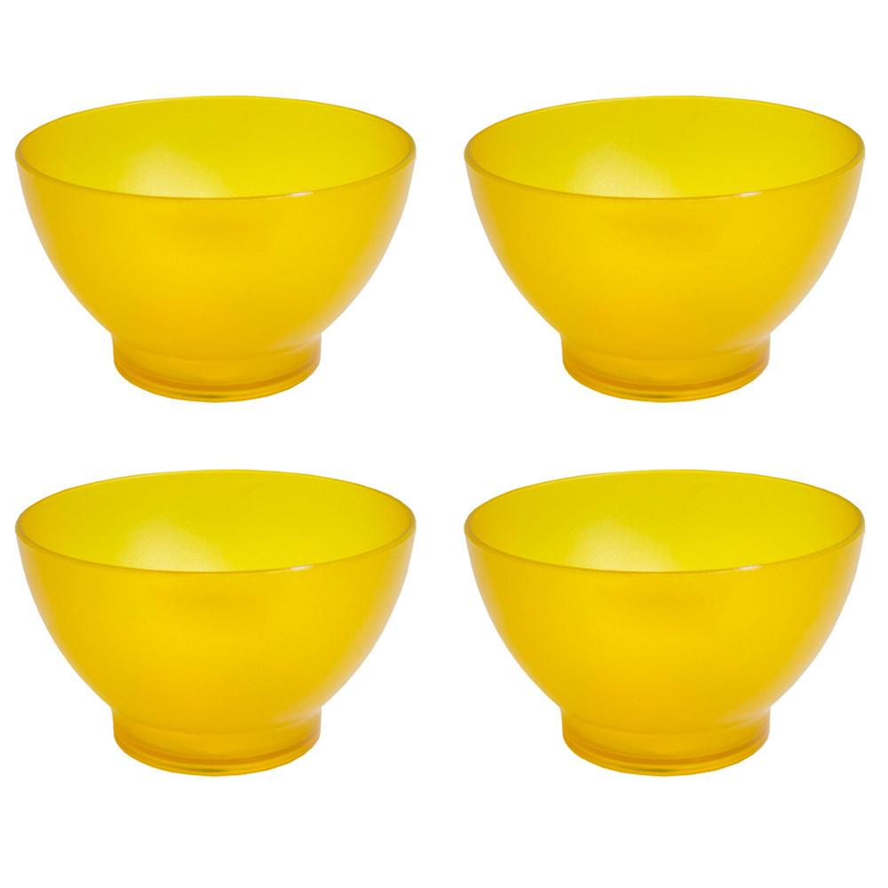 Cumbuca Cozy 13,7 x 13,7 x 8,2 cm 500 ml Amarela Coza