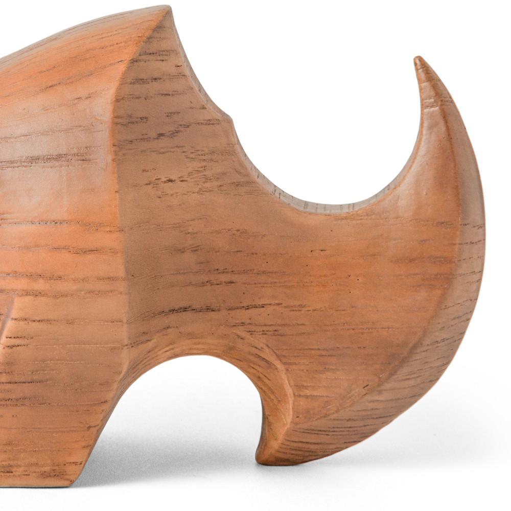 Escultura rinoceronte em poliresina