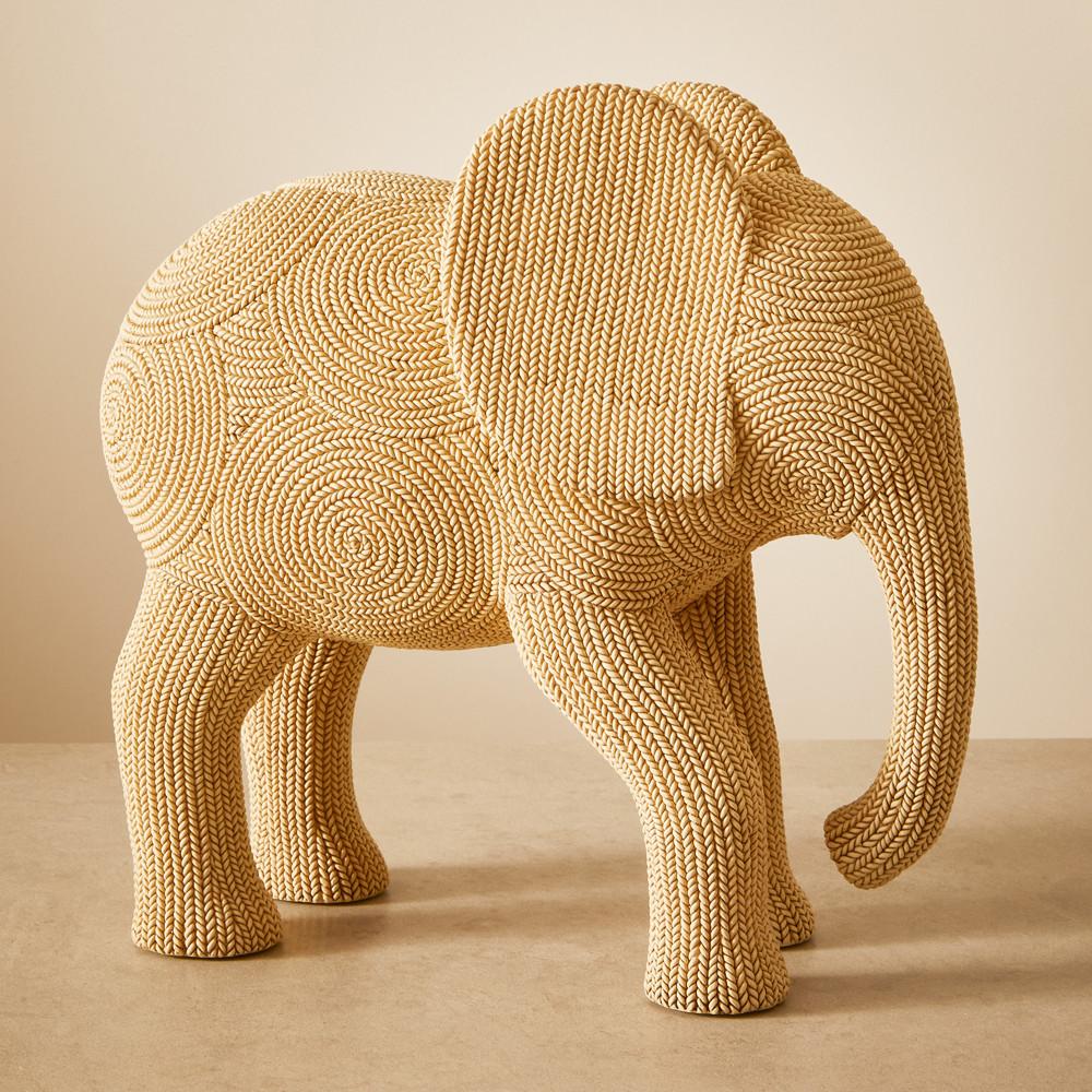 Escultura elefante em poliresina