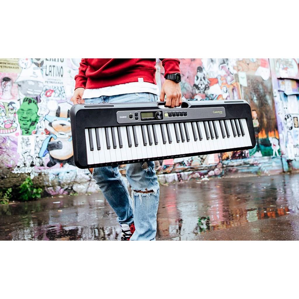 Teclado eletrônico Musical Casio com 61 teclas - Preto