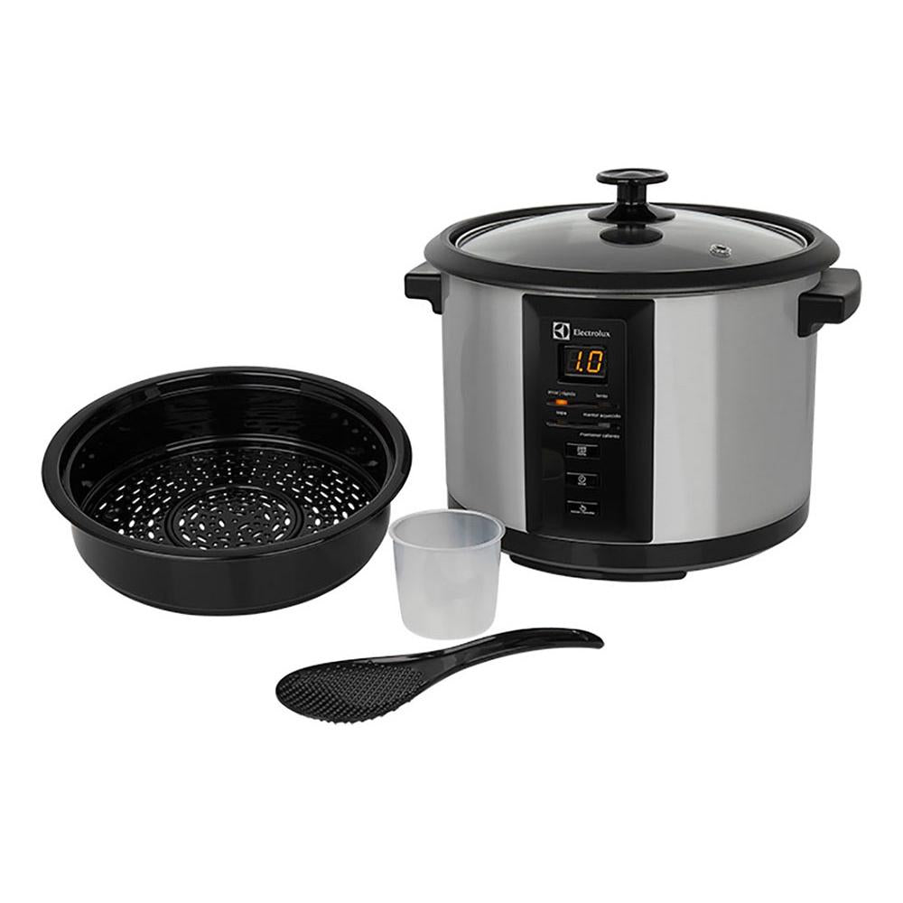 Panela elétrica multifuncional Electrolux Chef ECC20 com display digital 10 xícaras