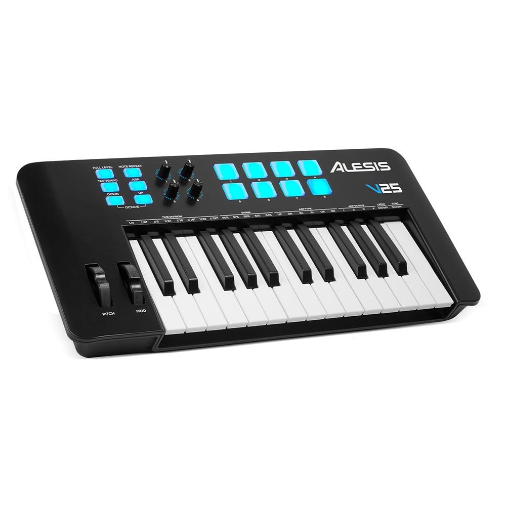 Controlador de produção Musical USB-MIDI de 25 teclas