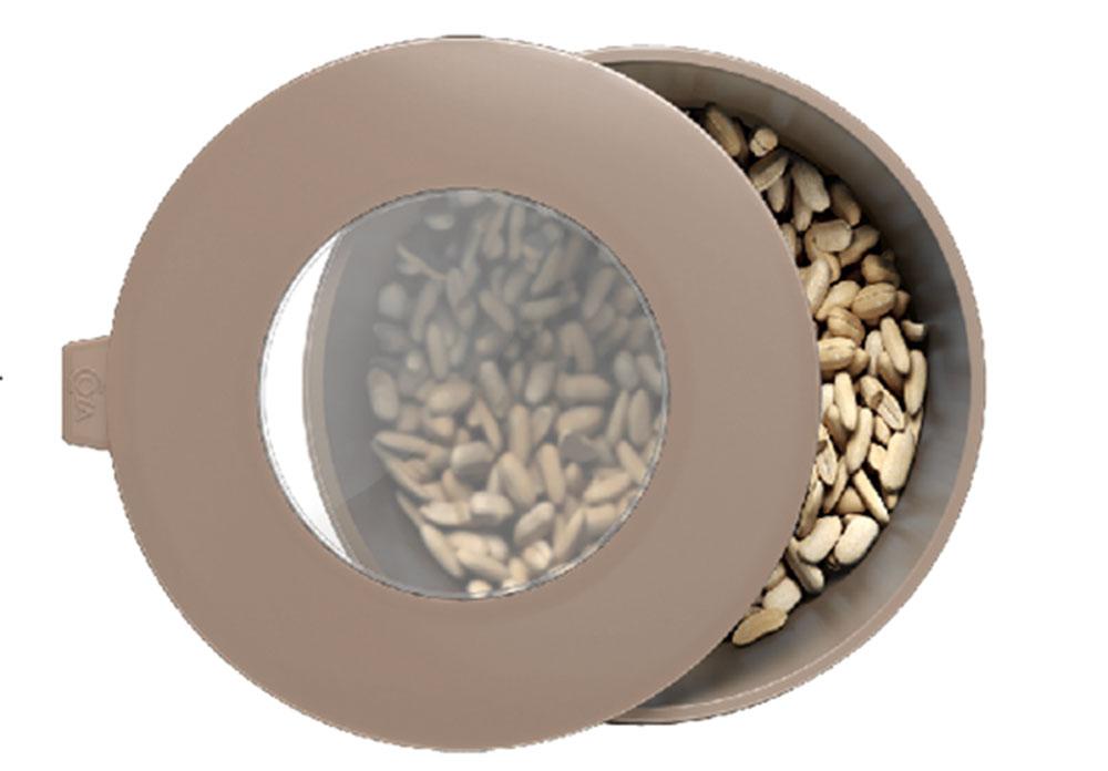 Pote Hoop 12,4 x 13,2 x 7,2 cm 500 ml - Warm Gray Coza