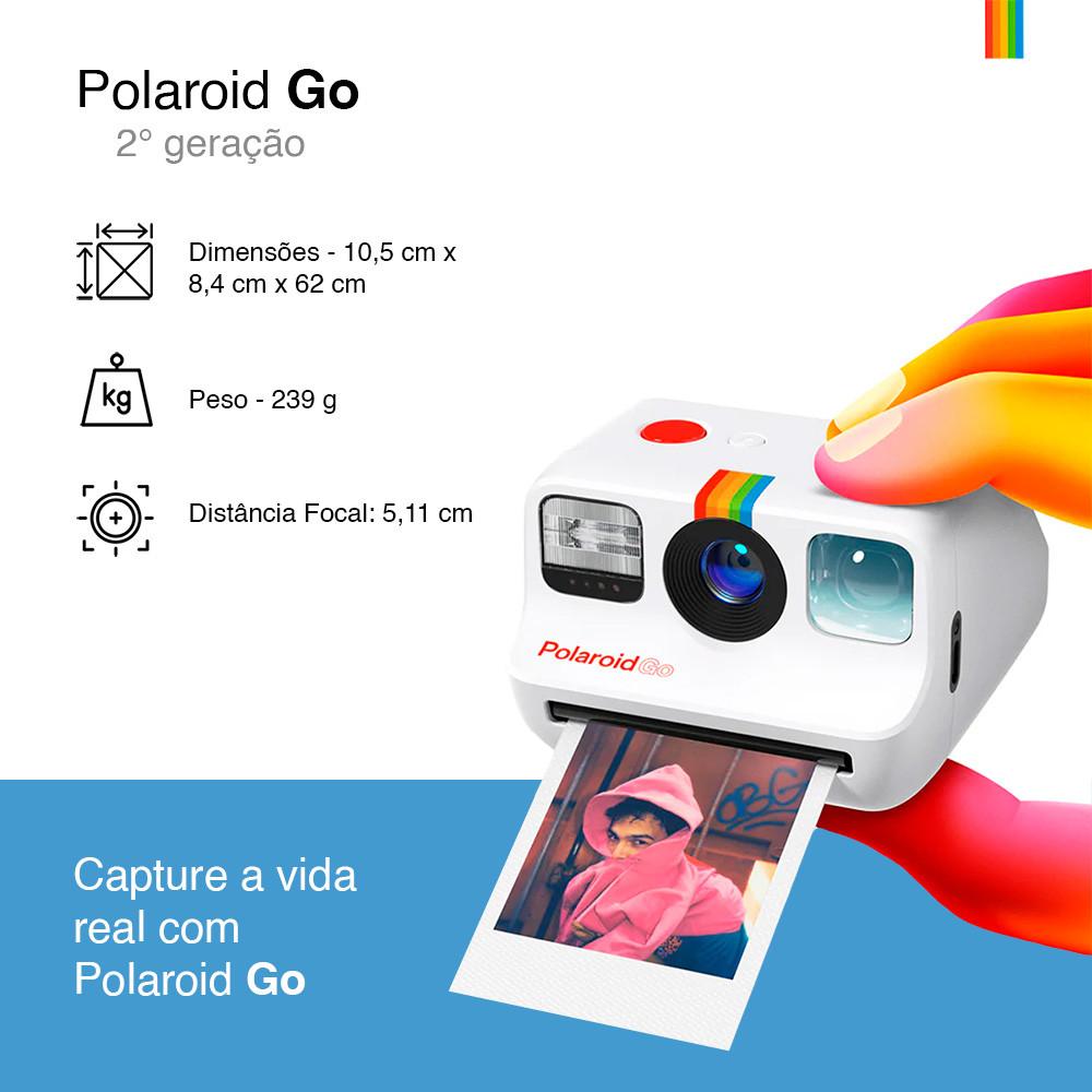 Câmera Instantânea Polaroid Go 2ª Geração Sustentável Com Filme Incluso
