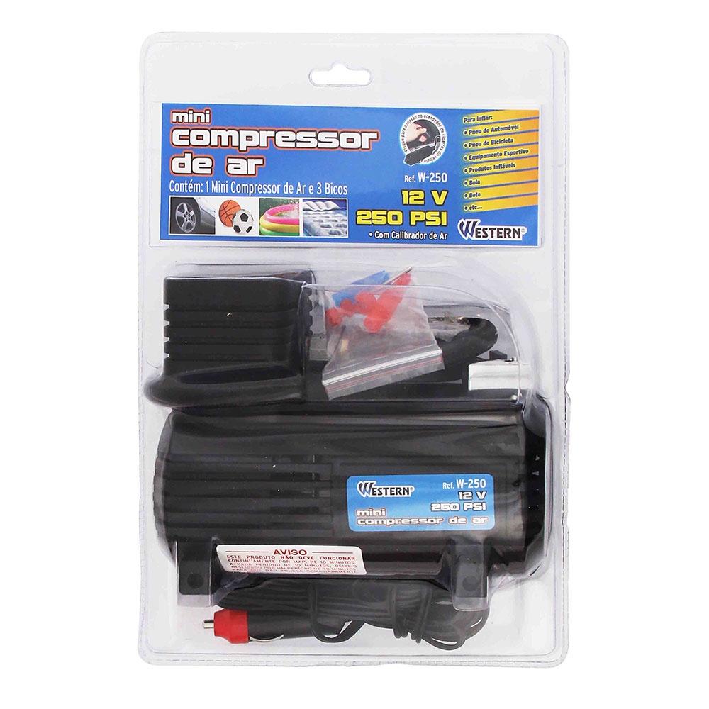 Mini Compressor de Ar 12V Western