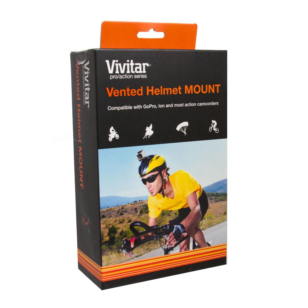 Suporte de capacete ventilado para câmera de ação