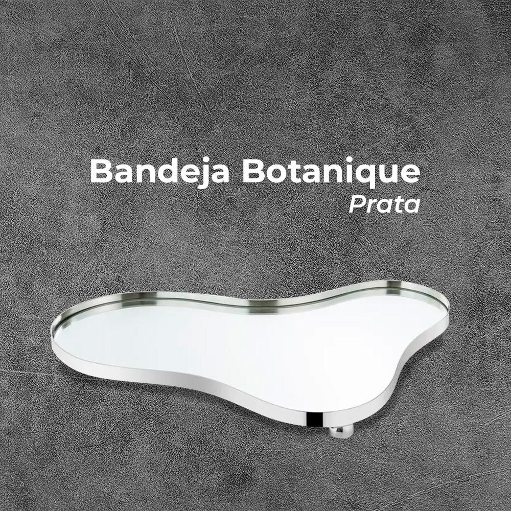 Bandeja St. James Botanique Prata Desenvolvida Pelo Studio Sette7