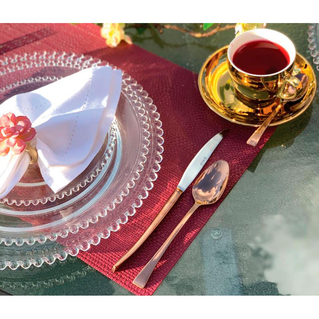 Prato de cristal Pearl 28cm