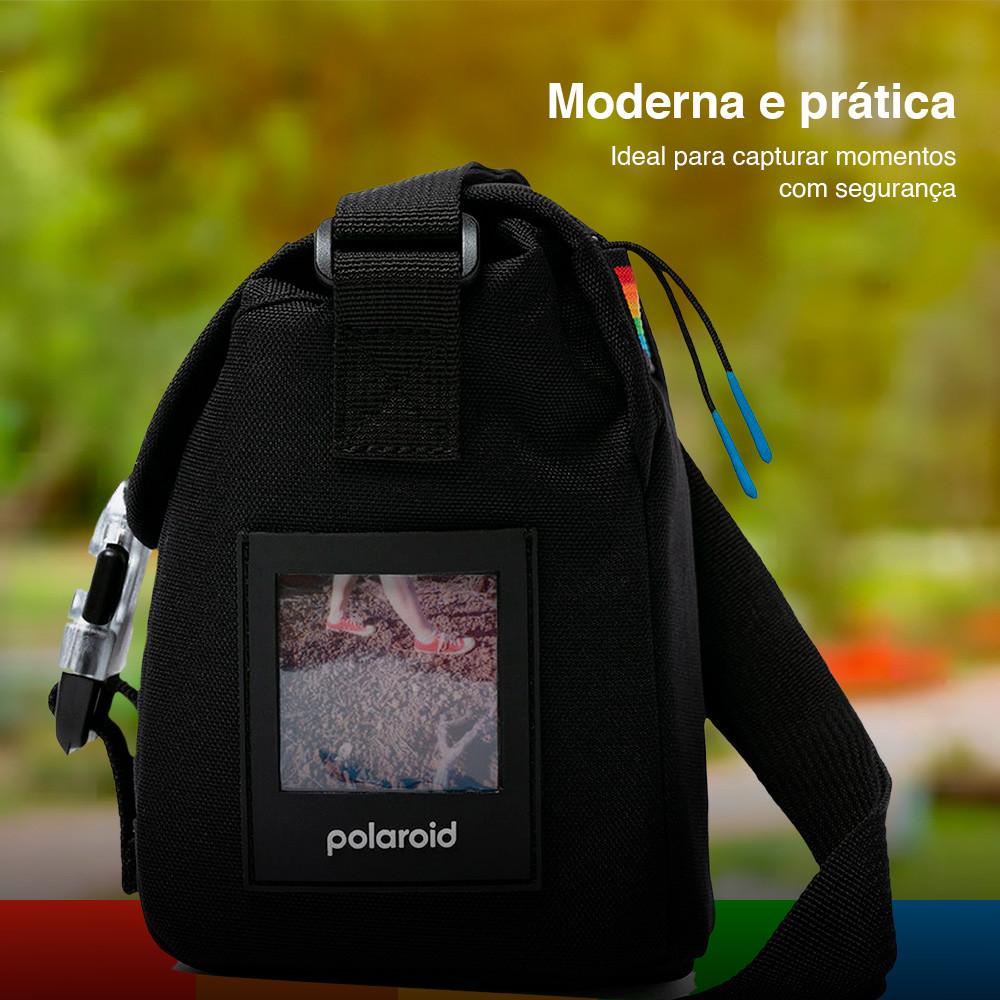 Bolsa Para Câmeras Polaroid Modelo Go Com Exibição Lateral E Estilo