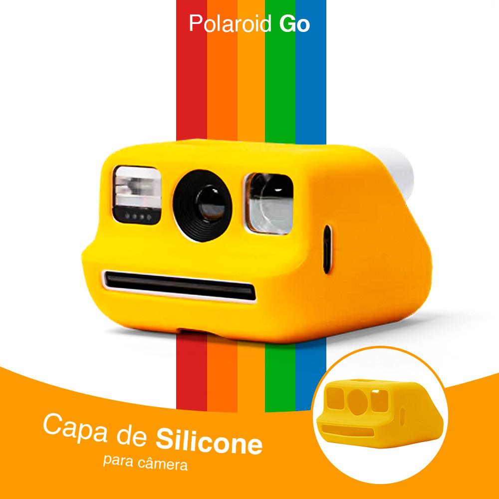 Capa De Silicone Para Câmera Polaroid Go Proteção Com Estilo E Praticidade