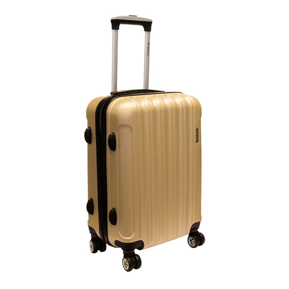 Mala viagem Primicia ABS Giro 360° Média - Dourada