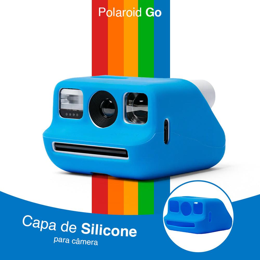 Capa De Silicone Para Câmera Polaroid Go Proteção Com Estilo E Praticidade