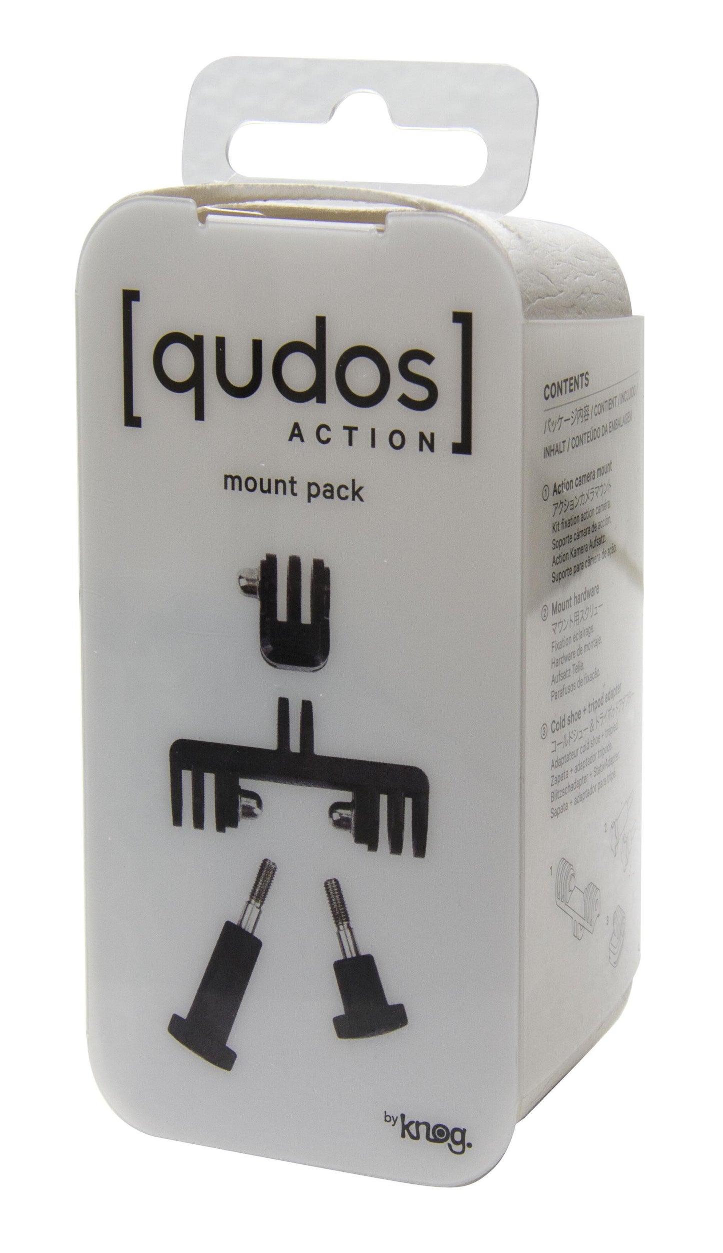 Conjunto de suportes para luminária QUDOS Action mount pack