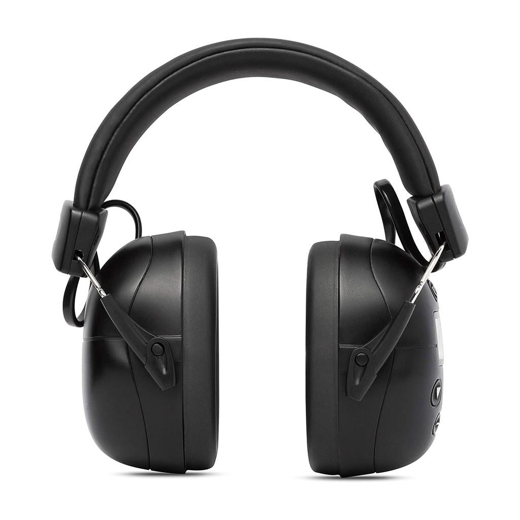 Headset over ear, AM/FM com 20 memórias, P2 e com recepção remota de áudio