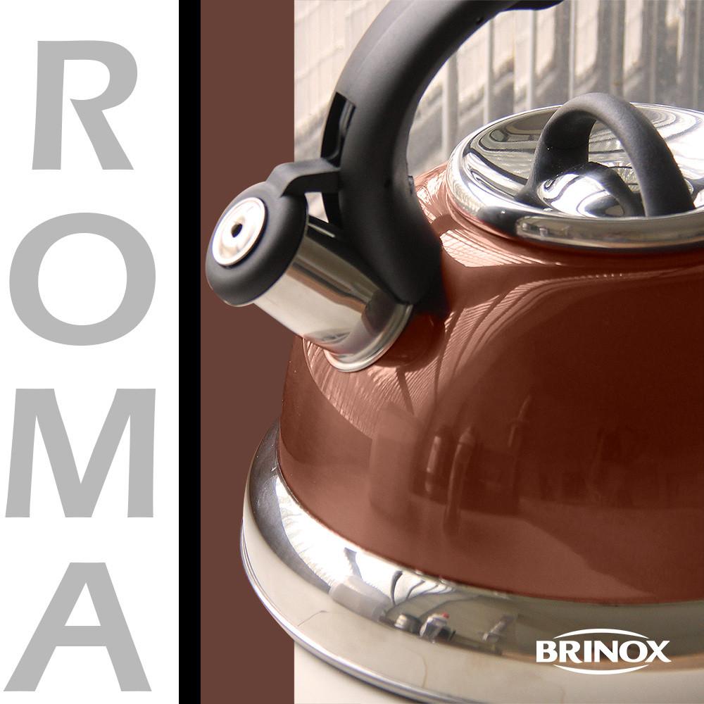 Chaleira 2,7L Com Apito Roma - Cobre