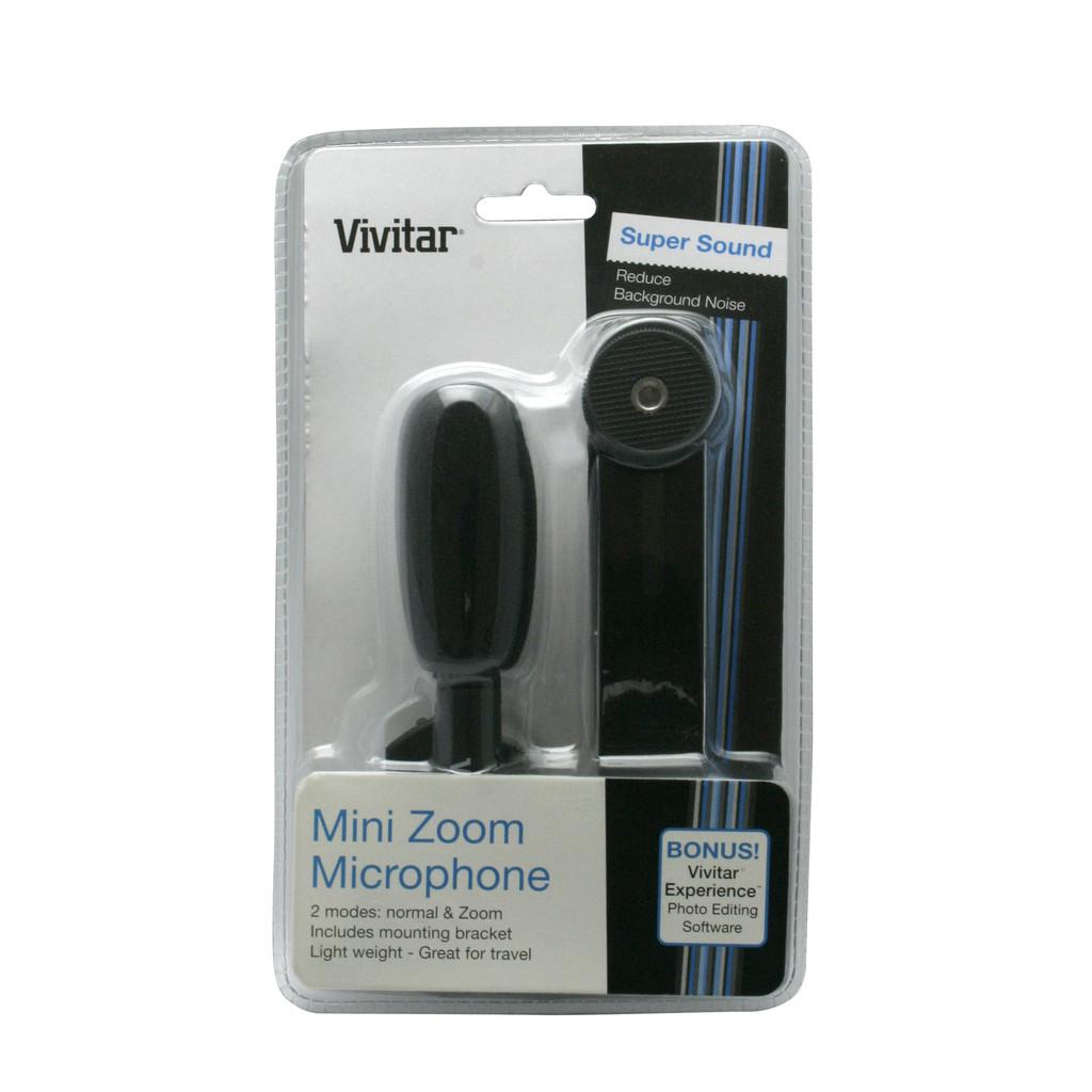 Microfone Mini Zoom para filmadora
