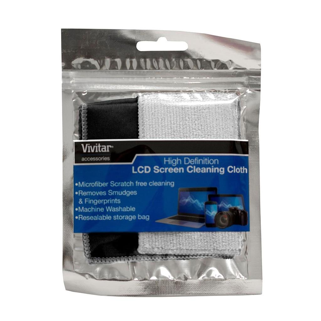 Pano em microfibra para limpeza de telas LCD e lentes