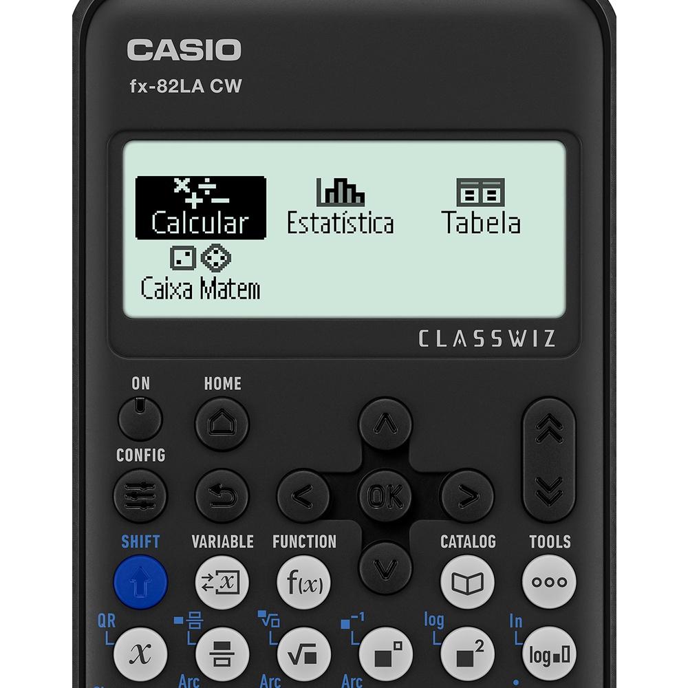 Calculadora científica fx-82LA CW ClassWiz para explorar Matemática