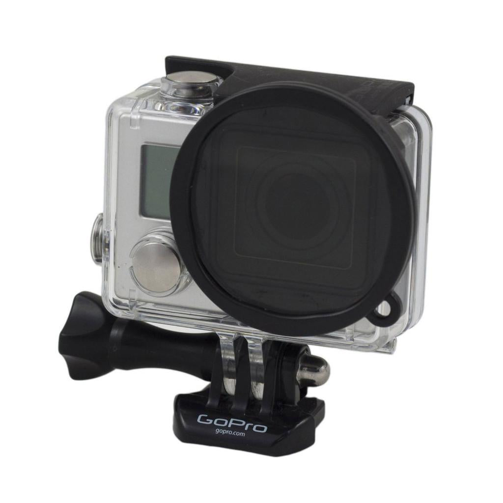 Filtro de lente polarizador para caixa estanque de câmera GoPro