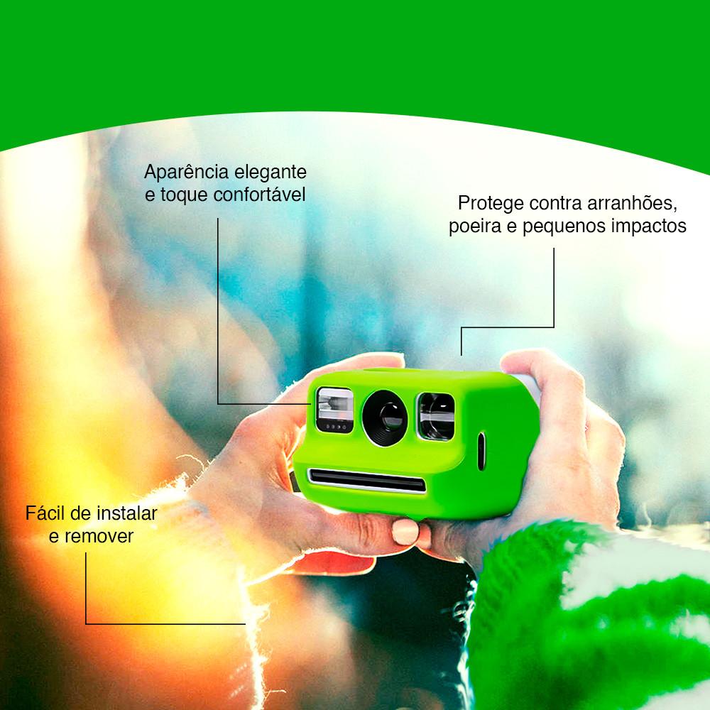 Capa De Silicone Para Câmera Polaroid Go Proteção Com Estilo E Praticidade