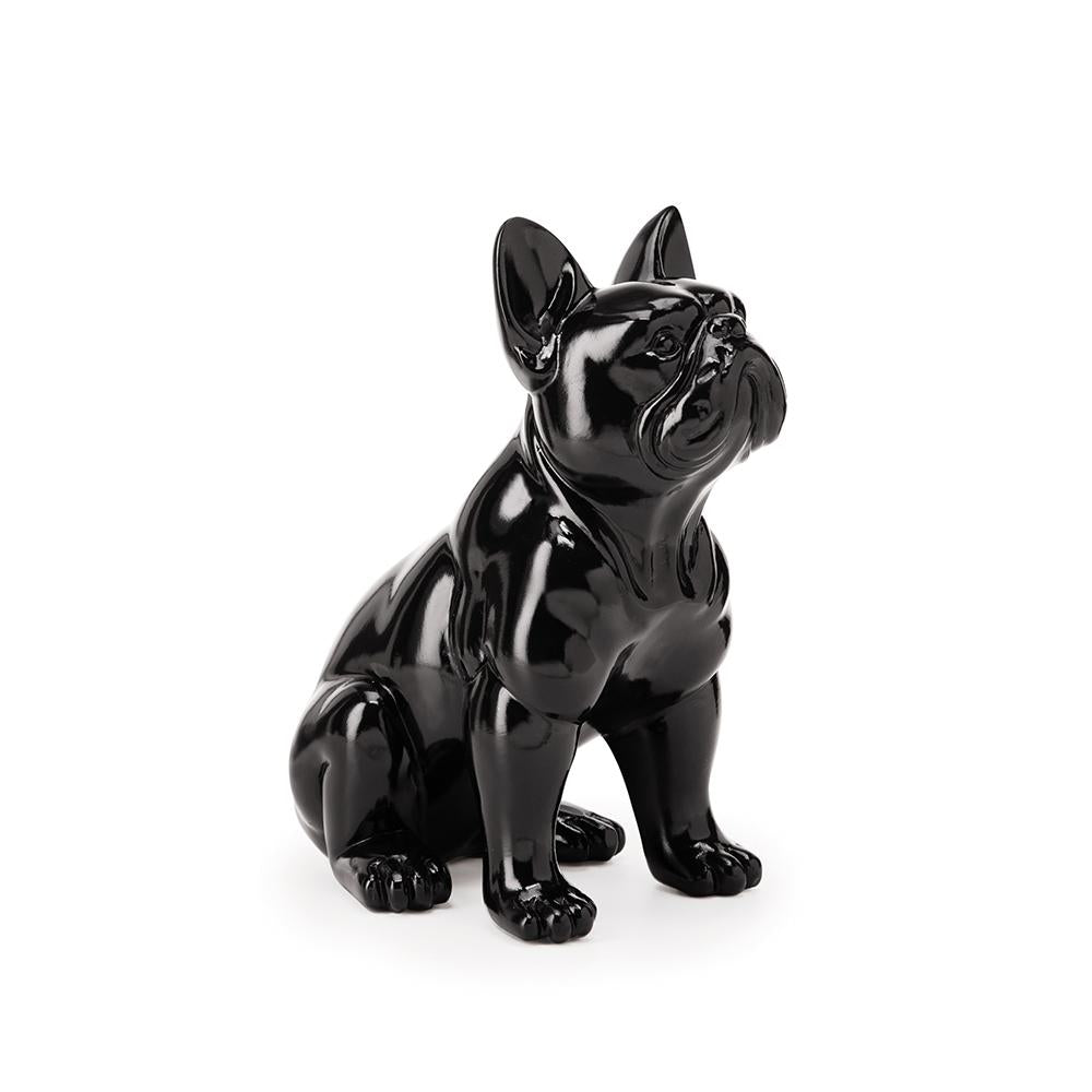 Escultura cachorro em poliresina