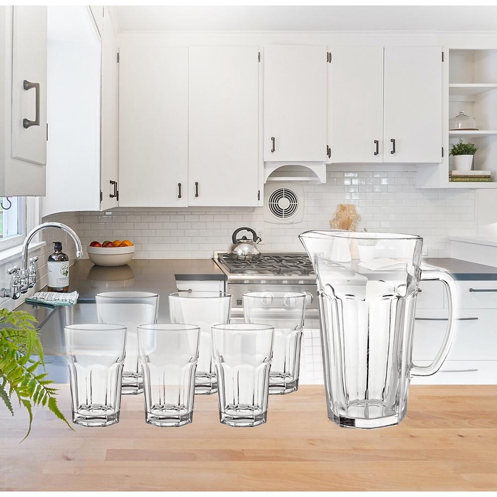 Jarra com 6 Copos Clear Hauskraft