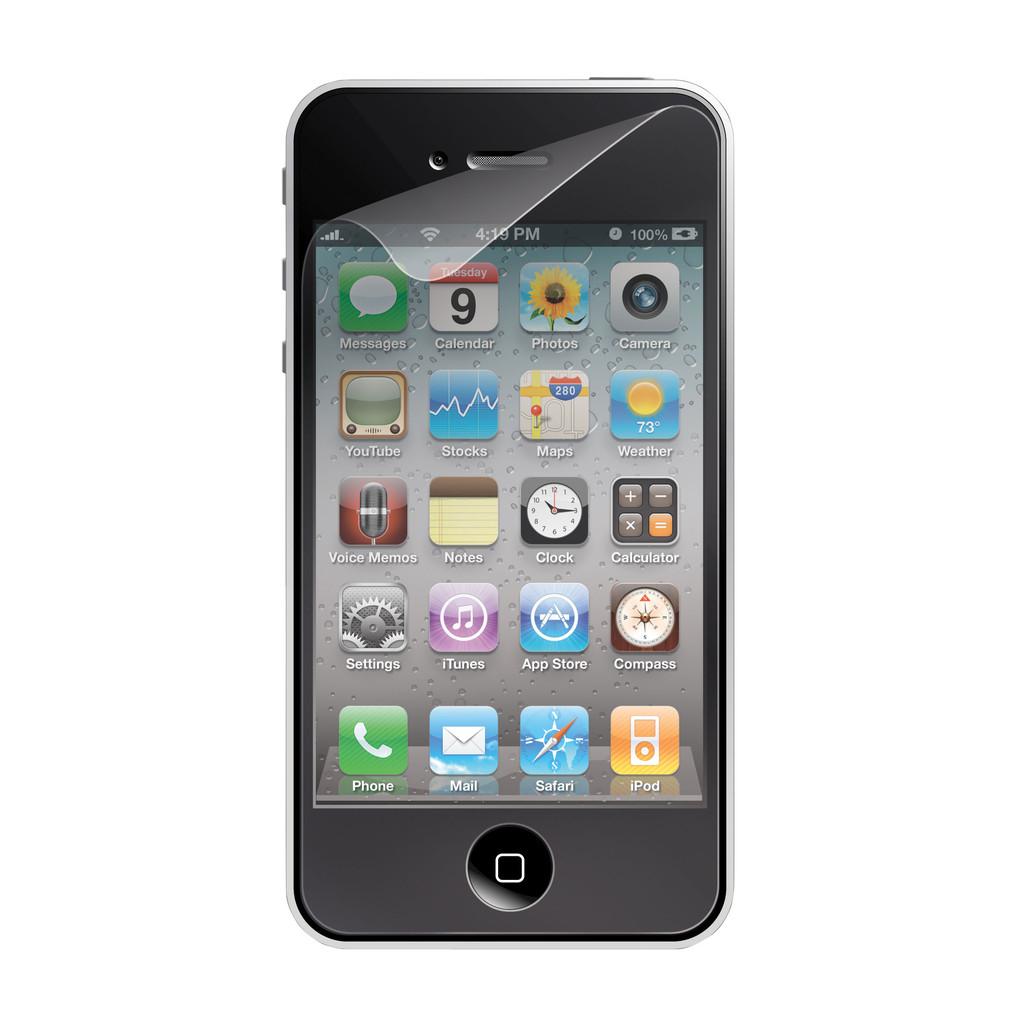 Kit com 2 películas protetoras para Smartphones c/ tela LCD de 3,5 polegadas