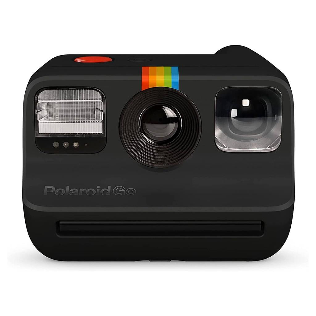 Go Everything Box - Câmera instantânea Polaroid Go e Filme Black Frame com 16 fotos