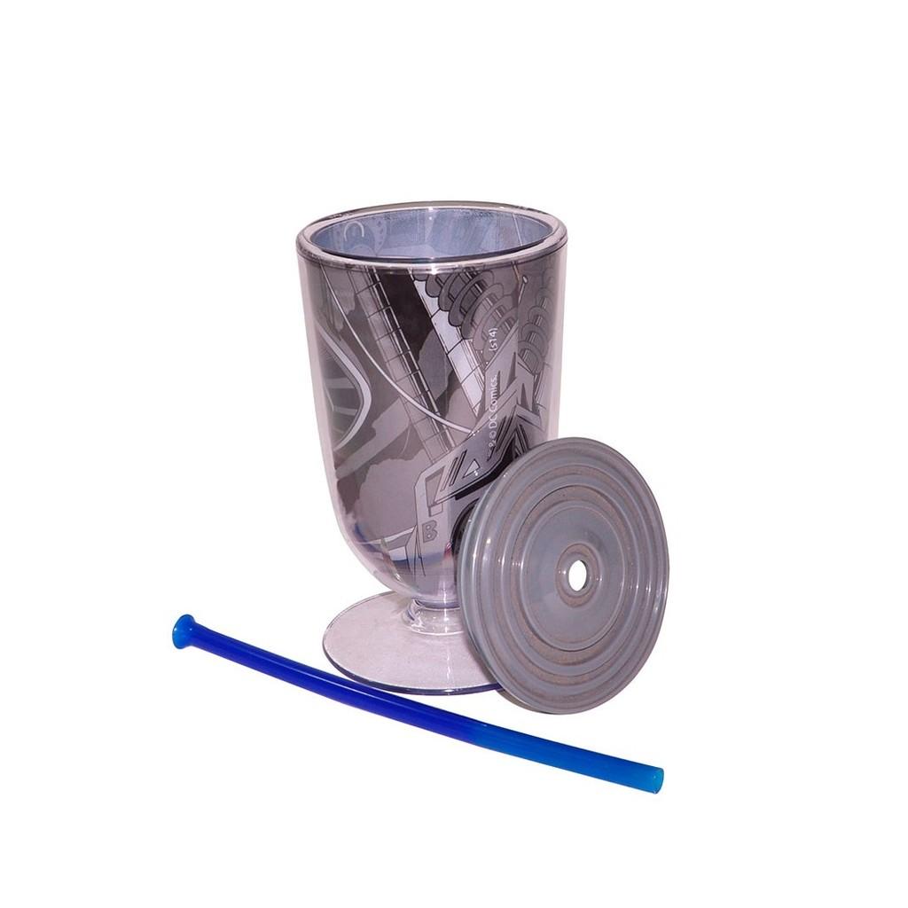 Taça Acrílica Dco Superman Being Attacked Colorida