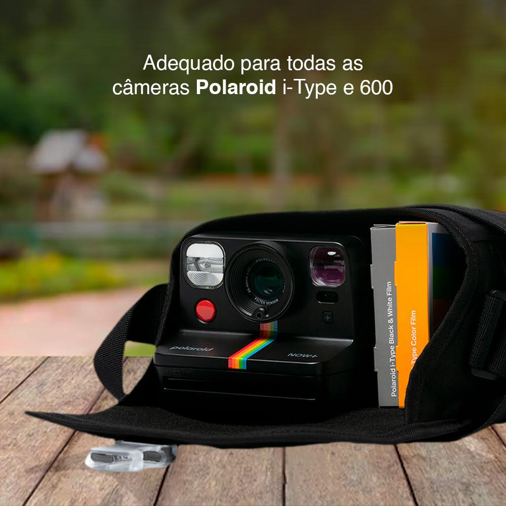 Bolsa Para Câmeras Polaroid Modelos i-Type E 600 Proteção Com Estilo