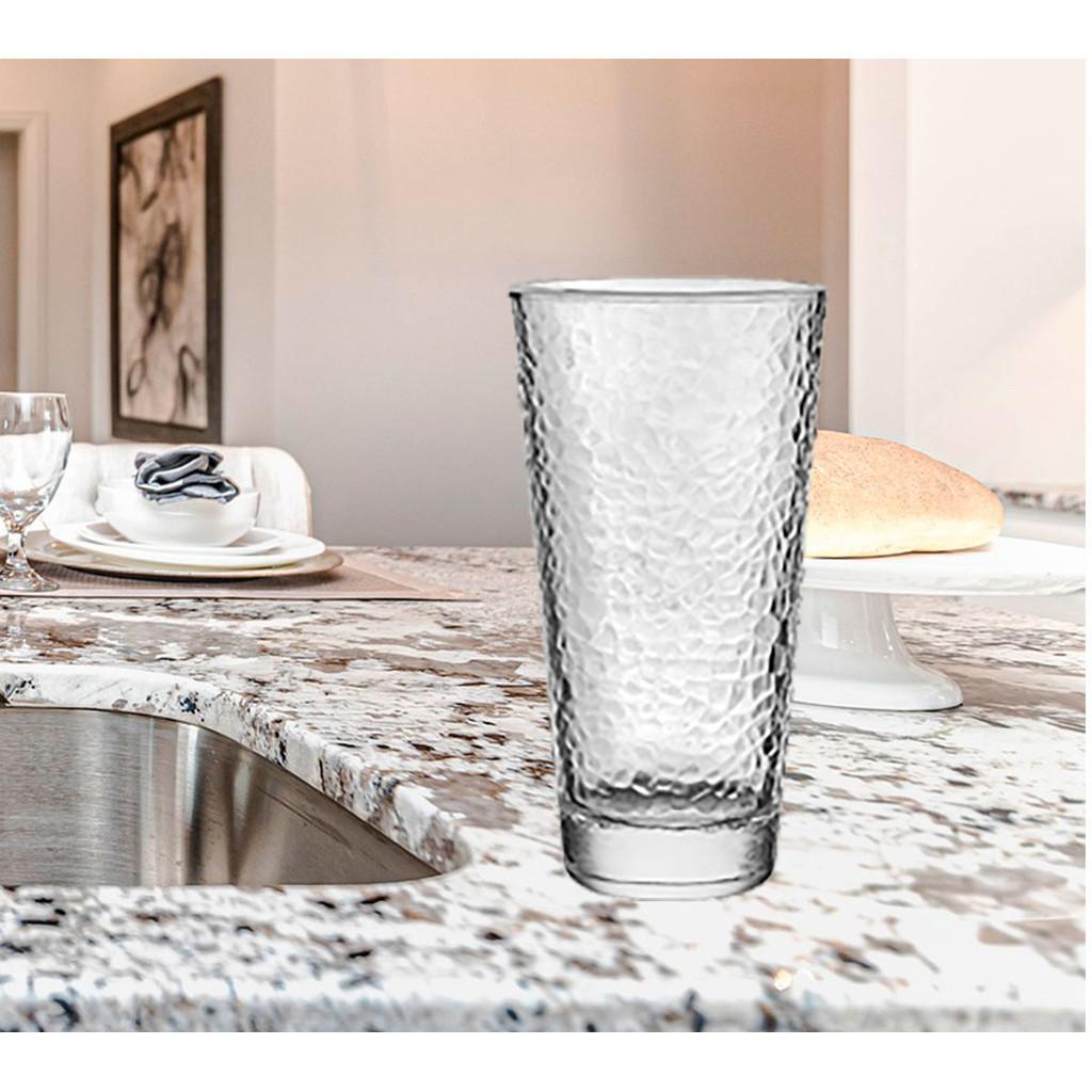 Copo alto Hammers vidro 300ml 6 peças