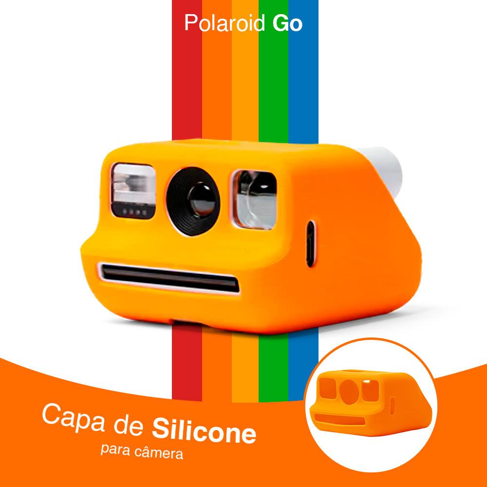 Capa De Silicone Para Câmera Polaroid Go Proteção Com Estilo E Praticidade