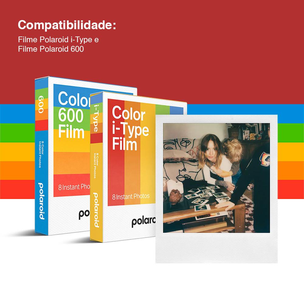 Câmera Instantânea Polaroid Now 2ª Geração Sustentável Com Alça De Pulso
