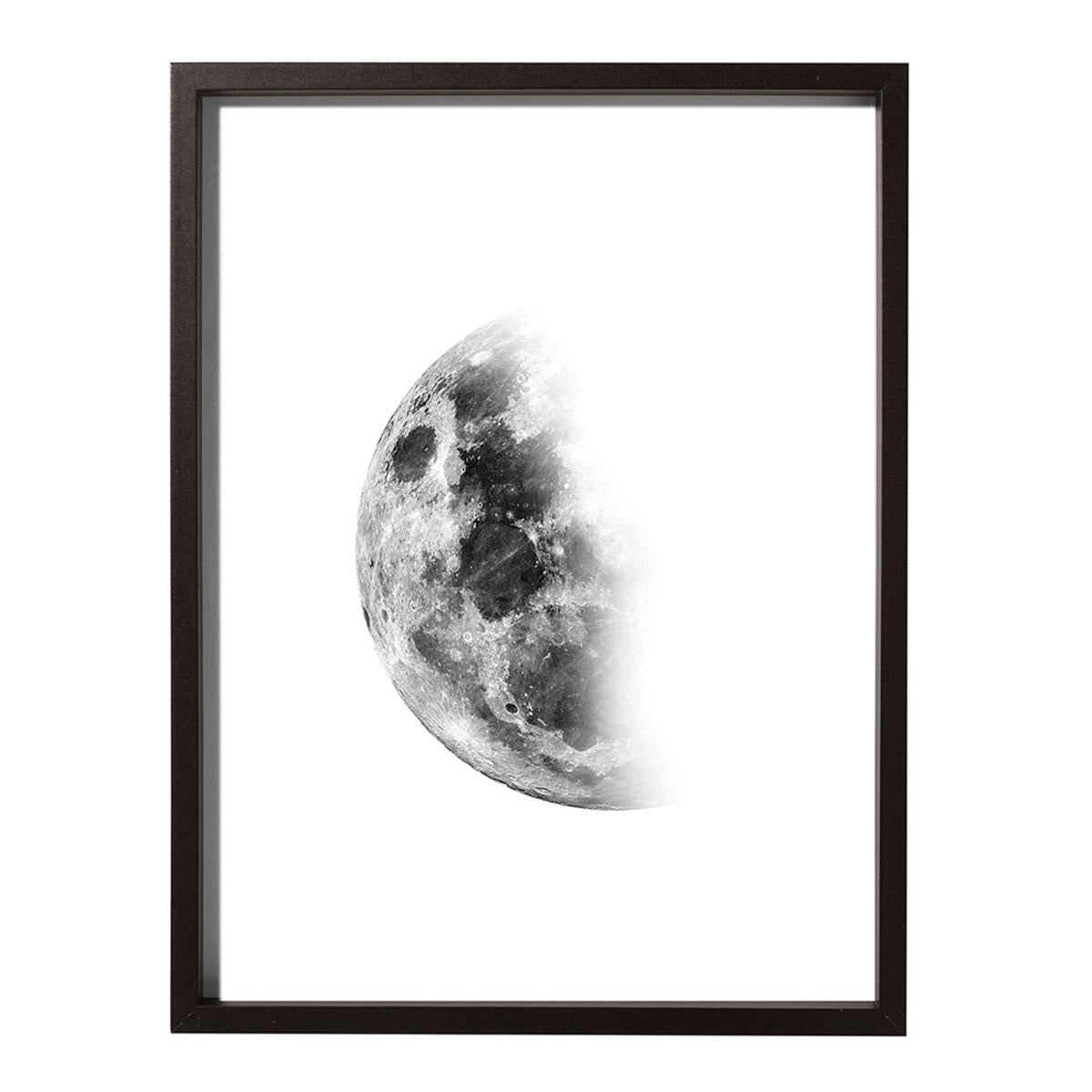 kit quadros em mdf - 3 peças de 42 x 32 x 2,5 cm