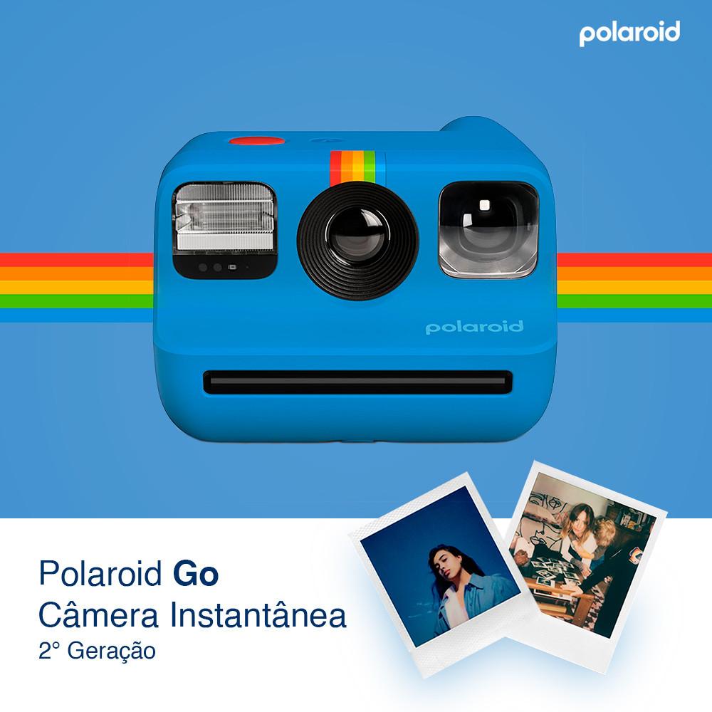 Câmera Instantânea Polaroid Go 2ª Geração Sustentável Com Espelho Para Selfie