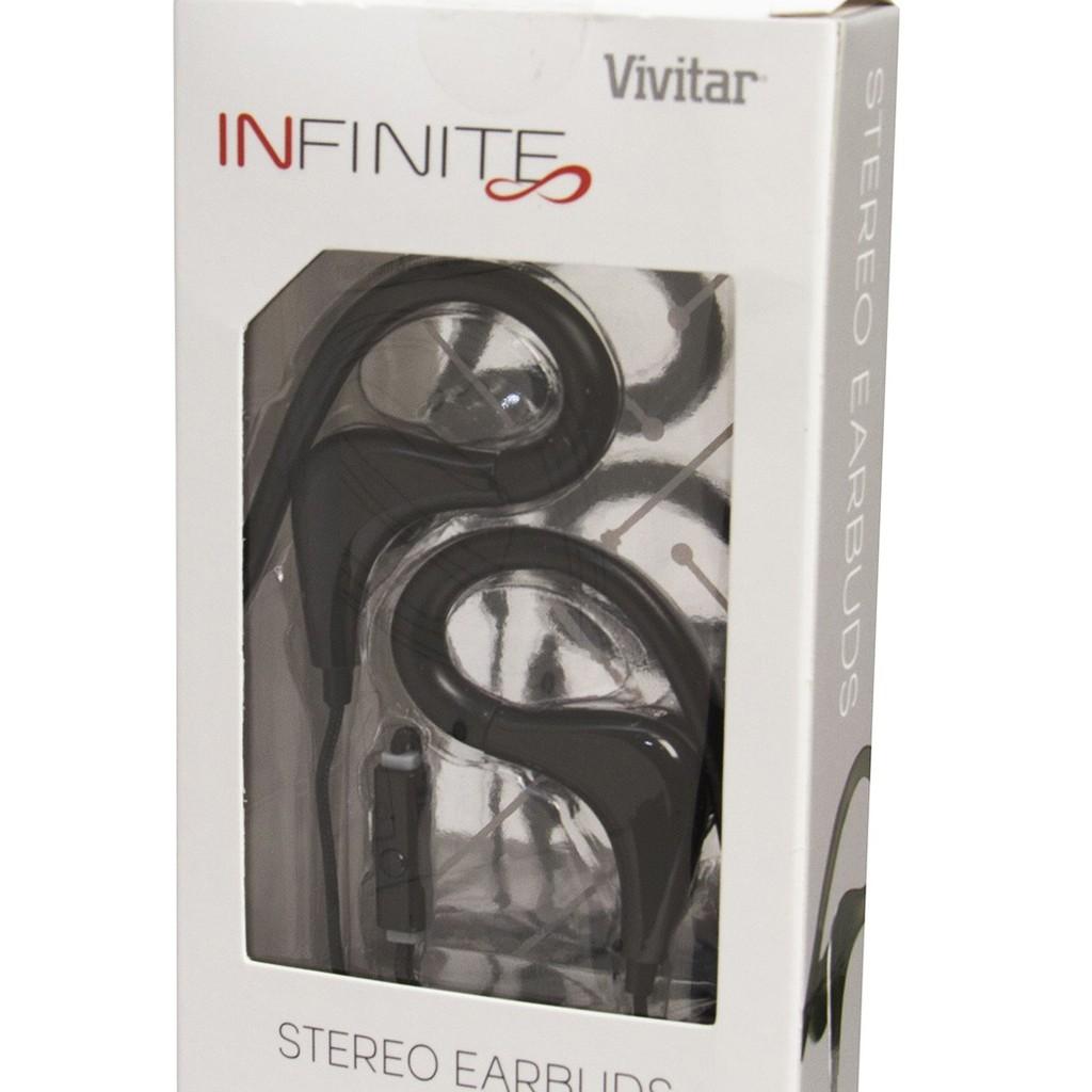 Fone de ouvido tipo auricular com microfone no cabo