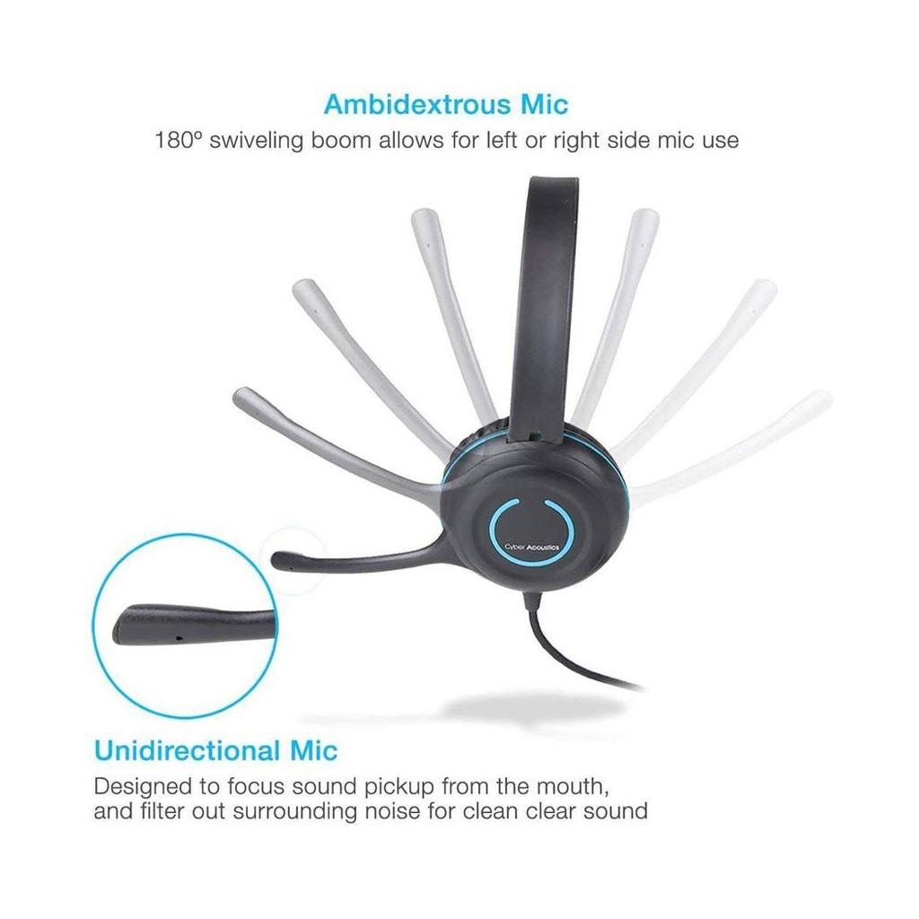 Headset estéreo com Plugue P2 e saída única de cabo