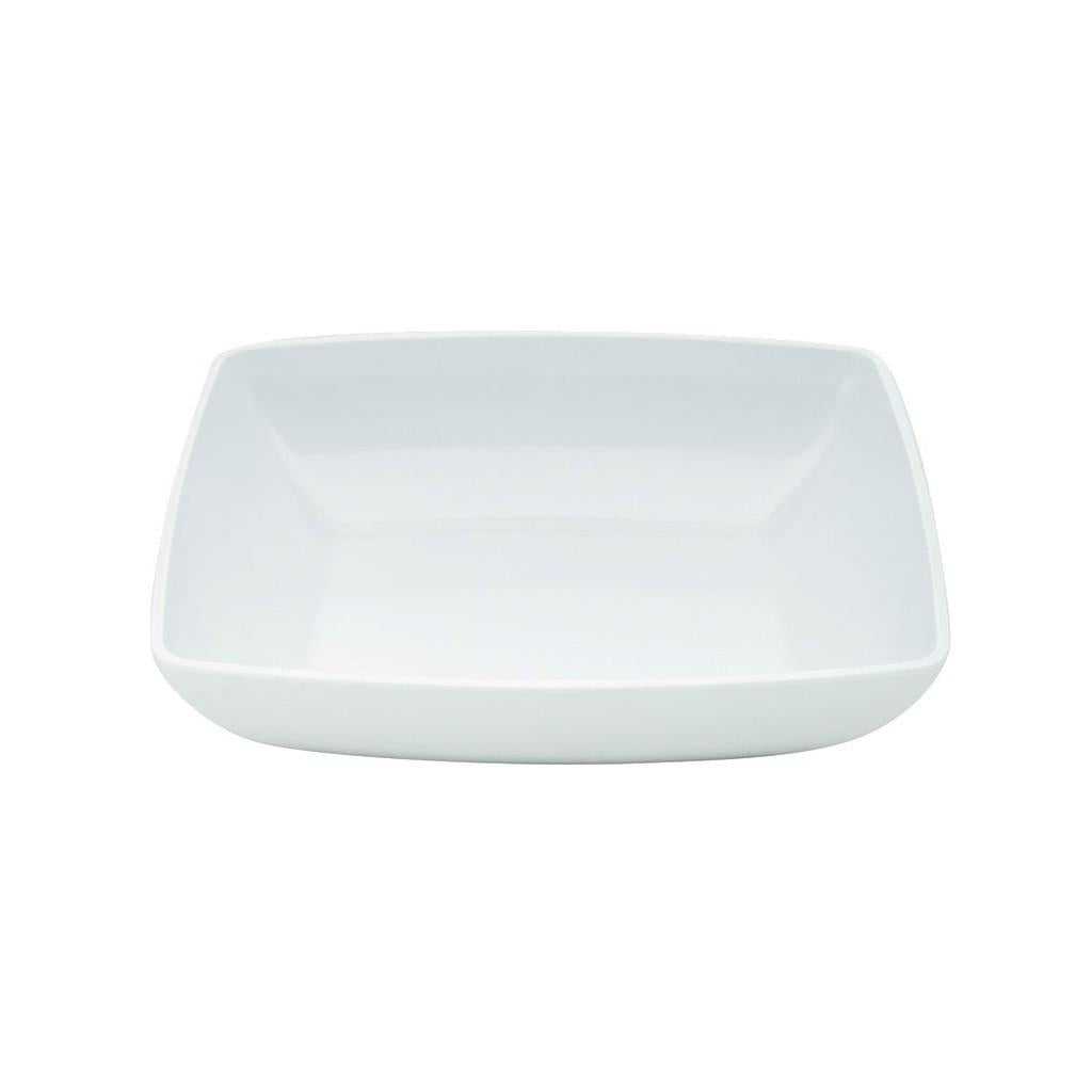 Saladeira melamina branca 33x28x9cm