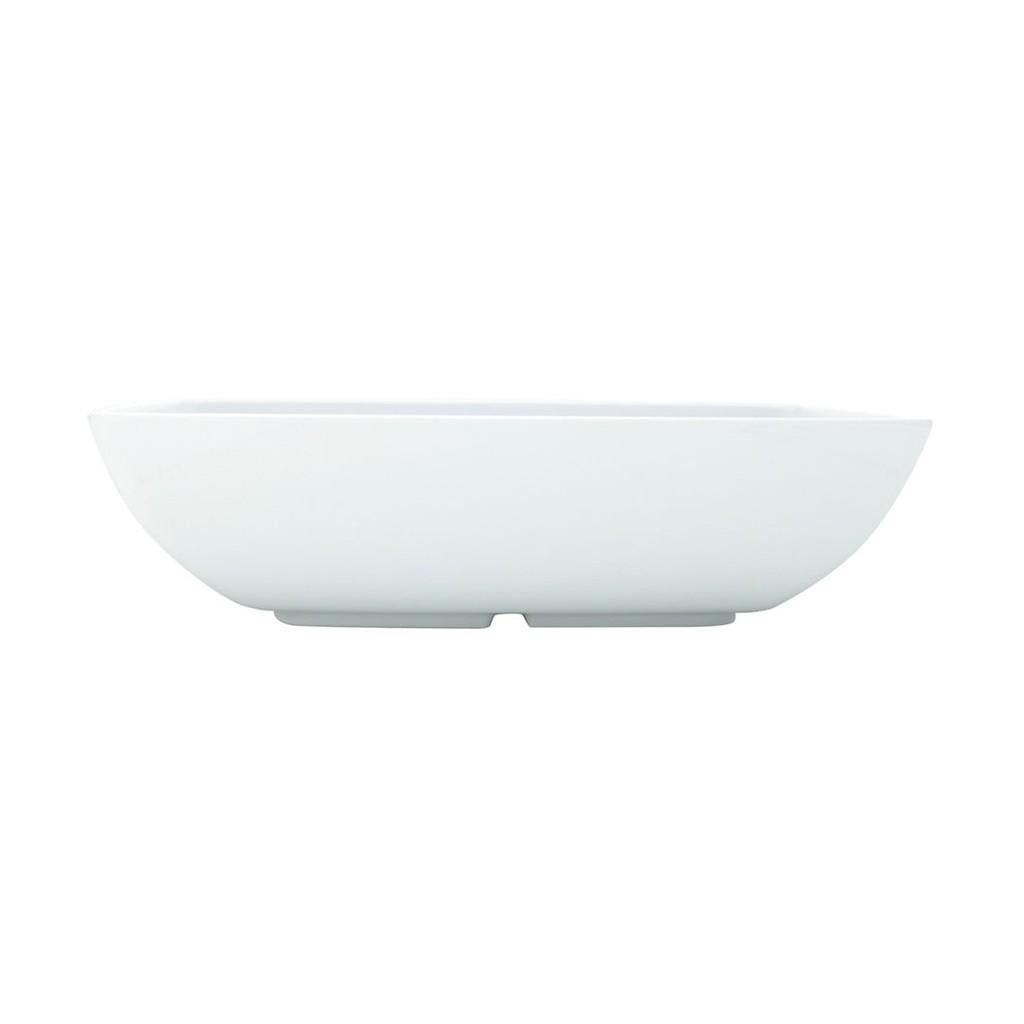 Saladeira melamina branca 33x28x9cm