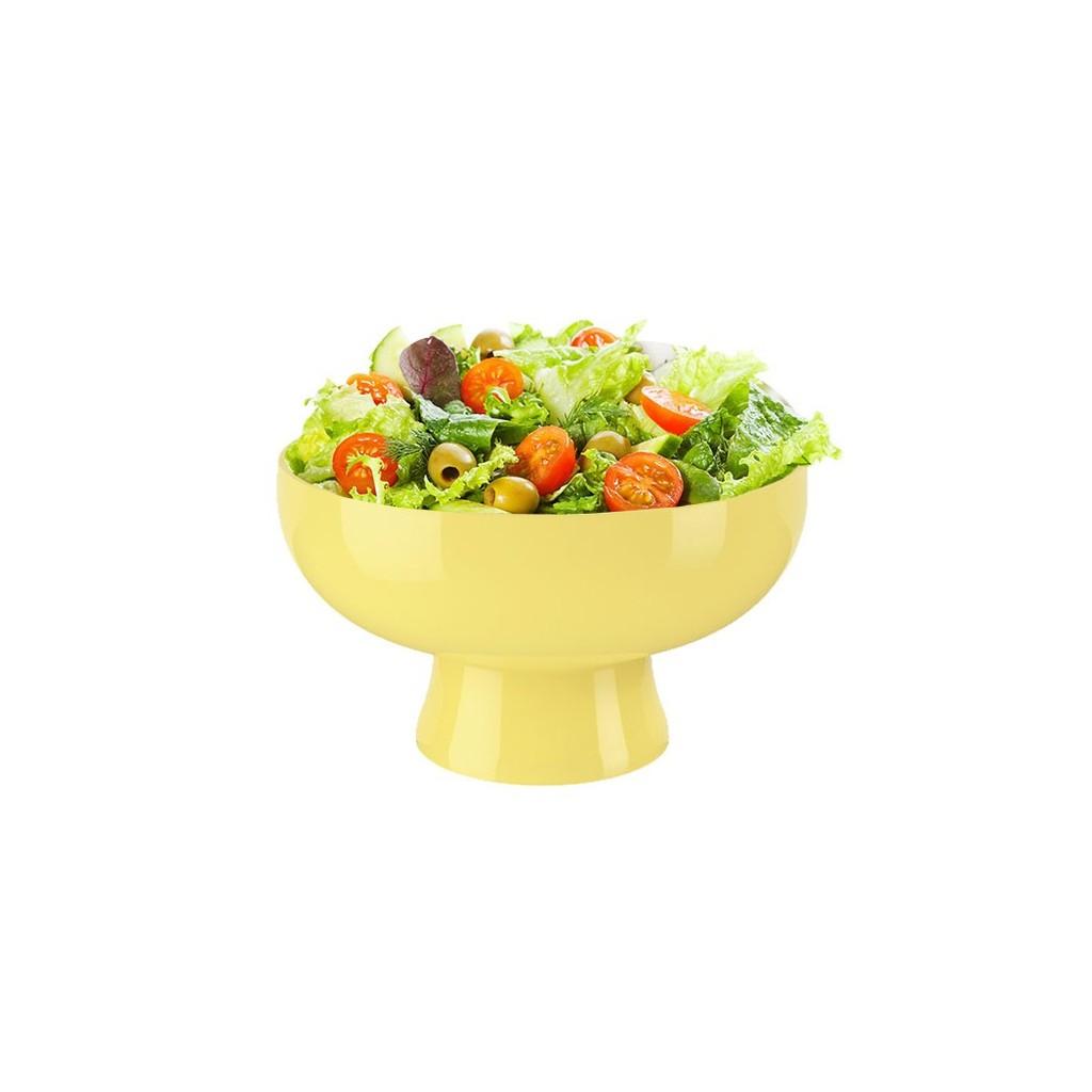 Saladeira Cake 23,6 x 23,6 x 13,2 cm 2,4 L - Amarela Coza