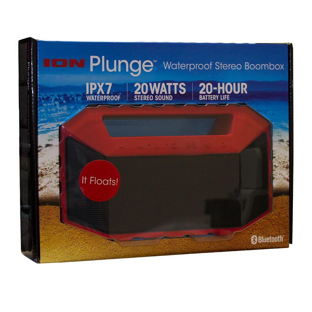 Caixa acústica flutuante PLUNGEREDXUS, 20W, bateria recarreg. e recepção remota de áudio