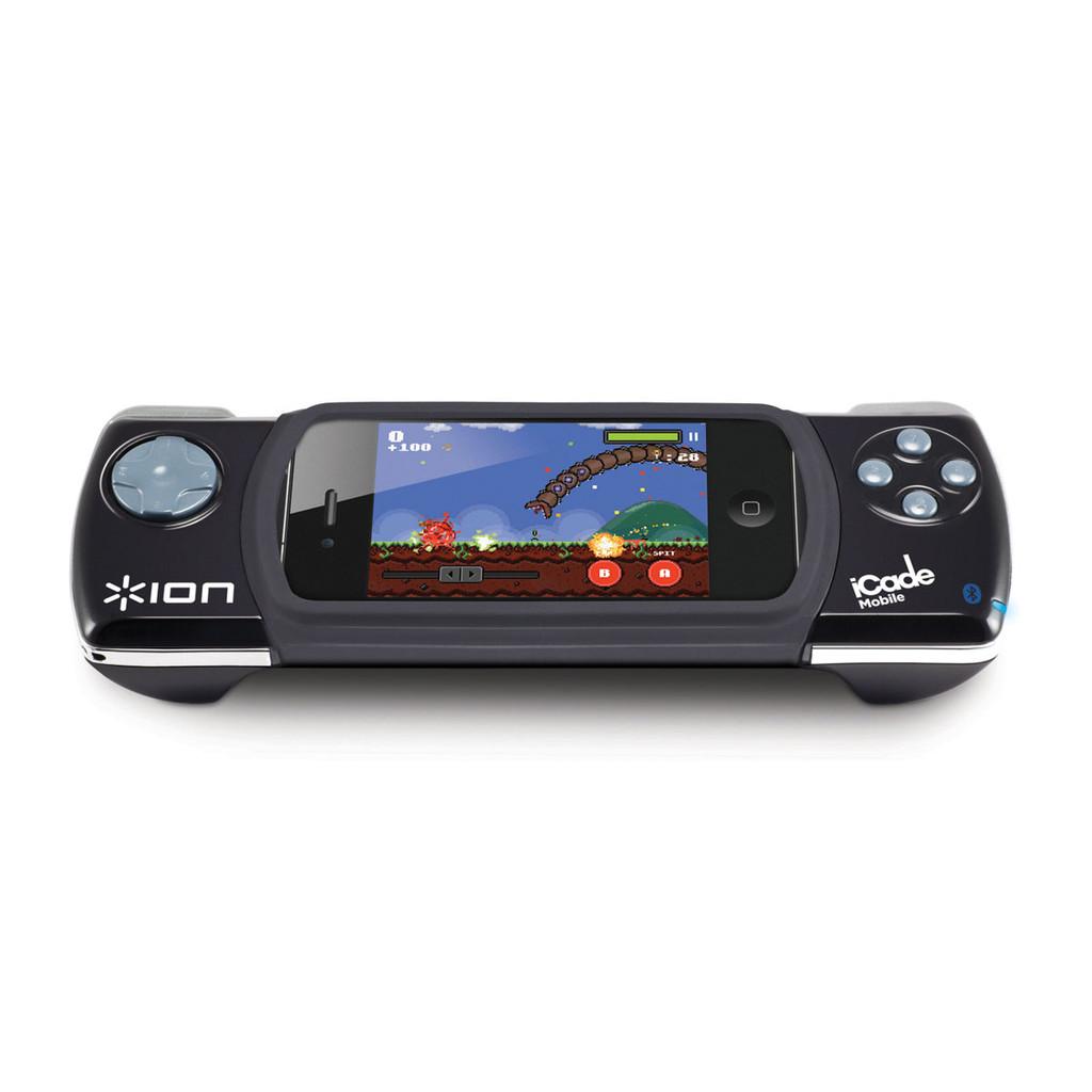 Joystick para iPhone ou iPod Touch com comandos remotos