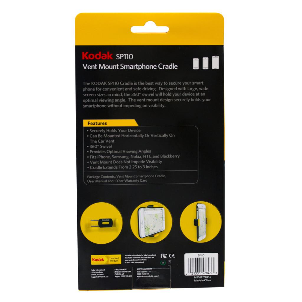 Suporte Veicular Kodak para SmartPhone com encaixe na saída de Ar