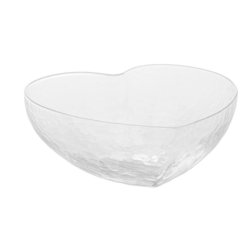 Bowl Vidro Heart 15x14x6cm
