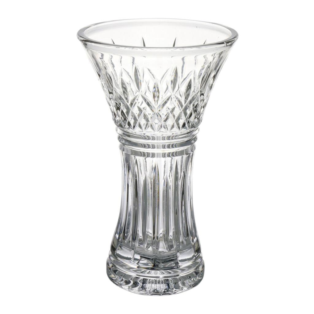 Vaso de Cristal Lys 16 cm x 10 cm x 30 cm Transparente e Incolor