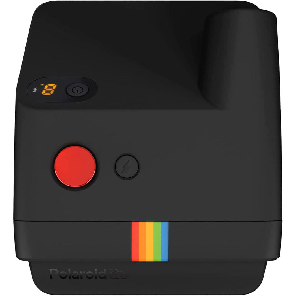 Go Everything Box - Câmera instantânea Polaroid Go e Filme Black Frame com 16 fotos